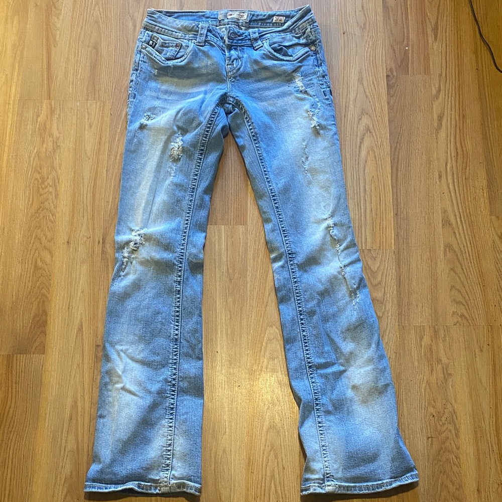 Women's Light Blue Flare Jeans
